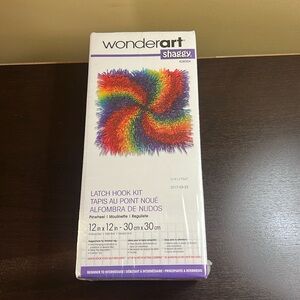 Latch hook rug kit. New in box